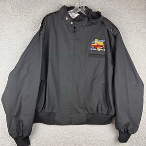 Vintage Arlington GM Truck Assembly Men’s 3XL West Ark Bomber Jacket Black USA